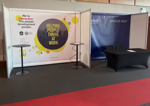 Conference stands 2
